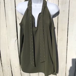 Long sleeve Michael Kors top. Cold shoulder. NWT